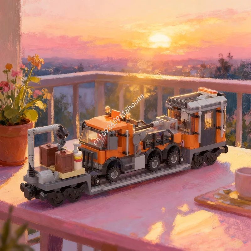 368 шт. MOC поездная дорожка, модель автомобиля, строительные блоки, строительные блоки, рождественский подарок, игрушки, идея, образование, дети на день рождения
368 шт. MOC поездная дорожка, модель автомобиля, строительные блоки, строительные блоки, рождественский подарок, игрушки, идея, образование, дети на день рождения