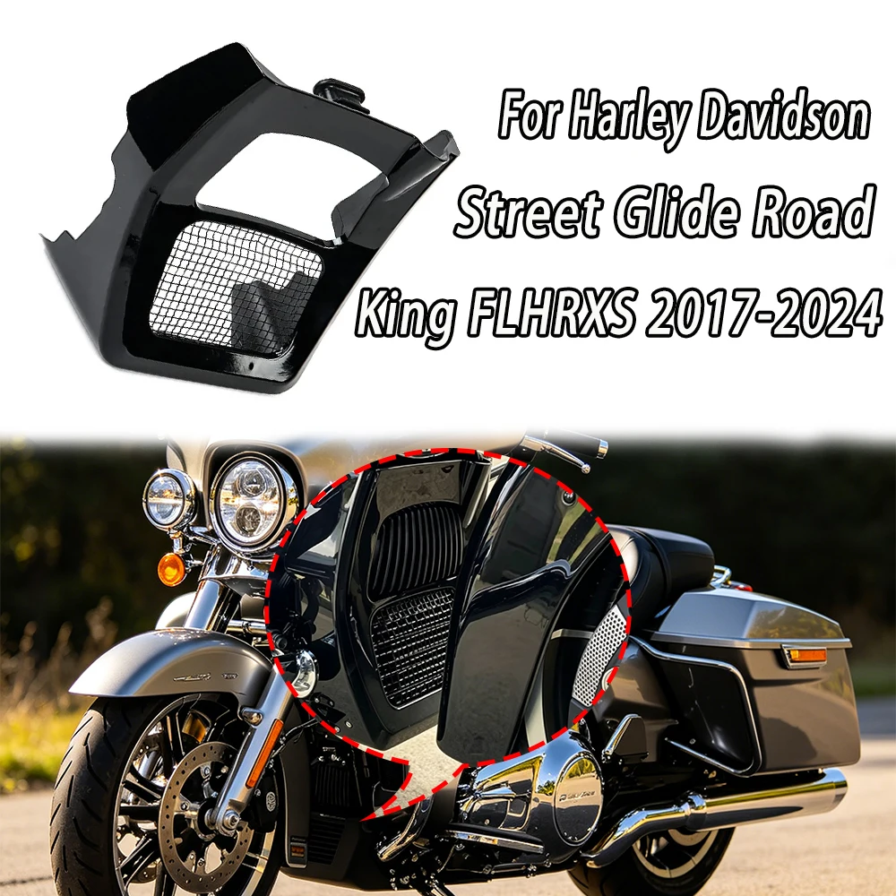 Motorcycle accessories Fairing Front Spoilers Radiator Chin Cover For Harley Road King Electra Street Glide FLHR FLTRX 17-2024
Motorcycle accessories Fairing Front Spoilers Radiator Chin Cover For Harley Road King Electra Street Glide FLHR FLTRX 17-2024