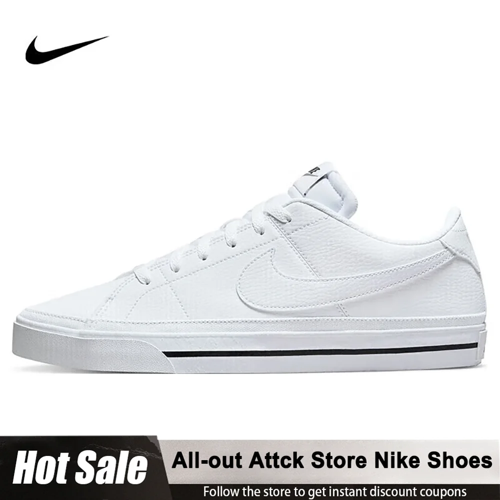 Универсальные мужские низкие кроссовки Nike Court Legacy белого цвета DH3162-101, простая однотонная противоскользящая прочная повседневная обувь
Универсальные мужские низкие кроссовки Nike Court Legacy белого цвета DH3162-101, простая однотонная противоскользящая прочная повседневная обувь