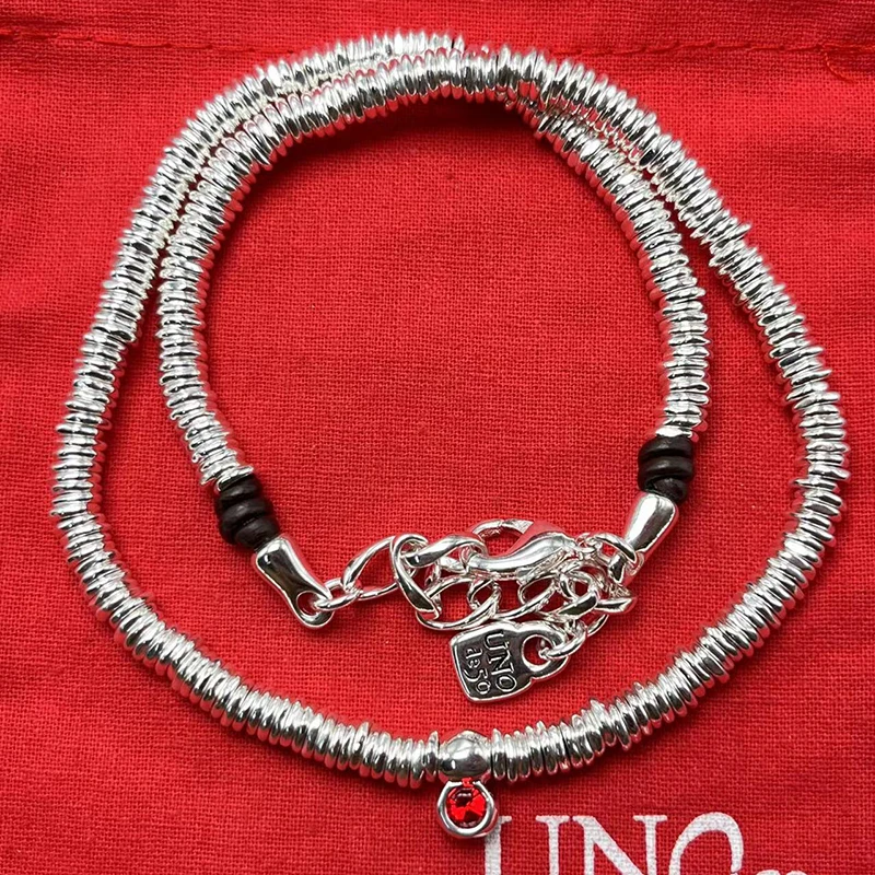 2023 UNOde50 New European and American Hot Selling Creative High Quality Red Gem Necklace Women's Romantic Jewelry Gift Bag
2023 UNOde50 New European and American Hot Selling Creative High Quality Red Gem Necklace Women's Romantic Jewelry Gift Bag