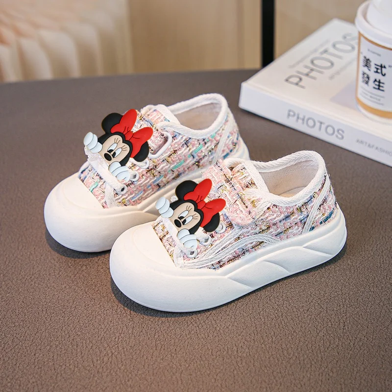 Детские кроссовки с Микки Маусом на весну и осень, повседневная обувь для девочек Disney, обувь для малышей на мягкой подошве, высокие кеды для мальчиков, детские парусиновые туфли
Детские кроссовки с Микки Маусом на весну и осень, повседневная обувь для девочек Disney, обувь для малышей на мягкой подошве, высокие кеды для мальчиков, детские парусиновые туфли