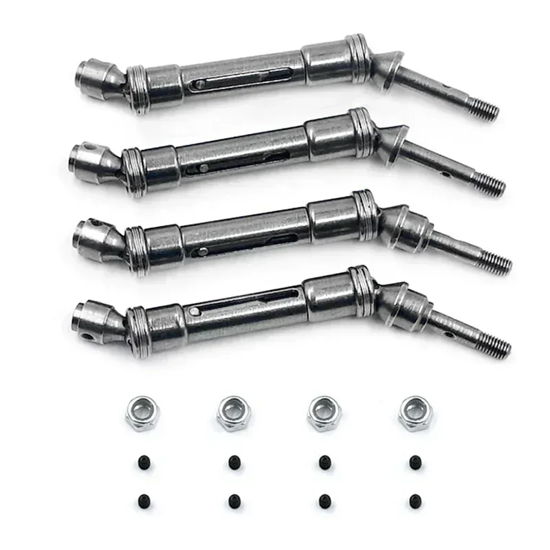 CVD Steel Front Rear Drive Shaft Assembly Heavy Duty Parts For Trxs 1/10 Slash 4x4 Stampede VXL 2WD 6851R 6851X 6852R 6852X
CVD Steel Front Rear Drive Shaft Assembly Heavy Duty Parts For Trxs 1/10 Slash 4x4 Stampede VXL 2WD 6851R 6851X 6852R 6852X
