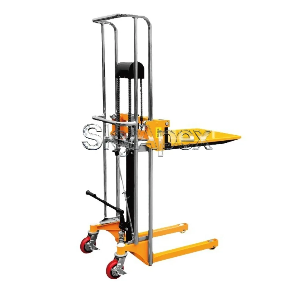 Mini Forklift Stacker Hand Manual Stacker Portable Hand Stacker Trolley 400kg
Mini Forklift Stacker Hand Manual Stacker Portable Hand Stacker Trolley 400kg