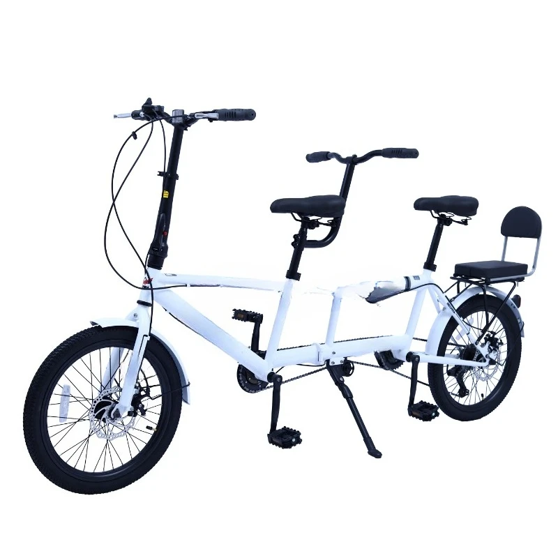 Double bicycle, folding variable speed three-person scenic sightseeing two-person riding
Double bicycle, folding variable speed three-person scenic sightseeing two-person riding
