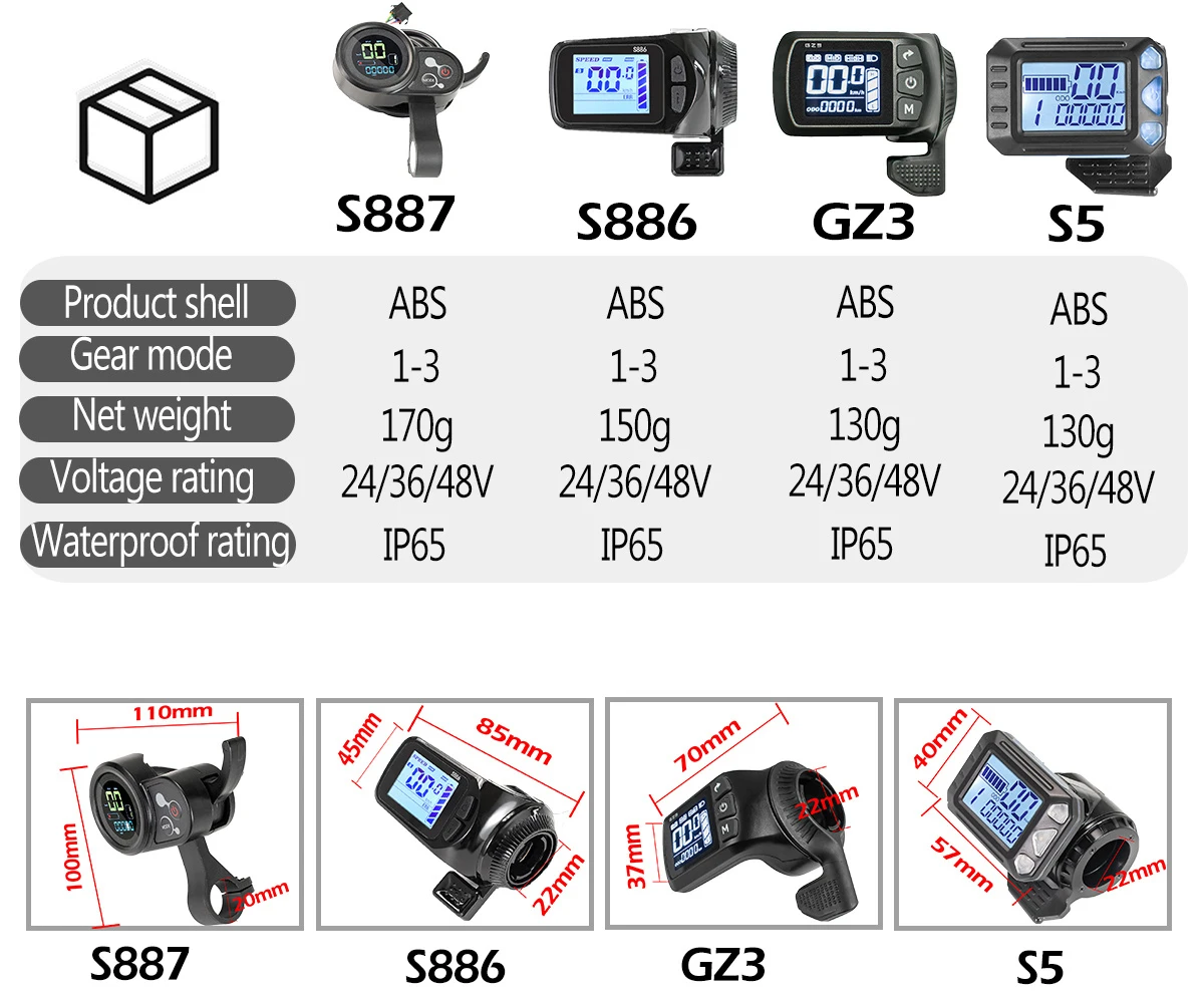 36V48V500W Brushless Hub Motor Scooter 8inch Electric Scooter Motor Wheel Conversion Kit with S886/GZ3 Display Conversion Parts
36V48V500W Brushless Hub Motor Scooter 8inch Electric Scooter Motor Wheel Conversion Kit with S886/GZ3 Display Conversion Parts