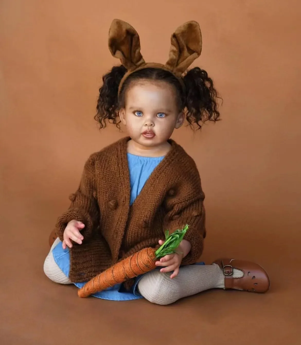 SINO-BB Customized Limite Supply32inch Reborn Baby Cressida With Hand-Rooted Hair Dark Skin Already Finished Doll
SINO-BB Customized Limite Supply32inch Reborn Baby Cressida With Hand-Rooted Hair Dark Skin Already Finished Doll