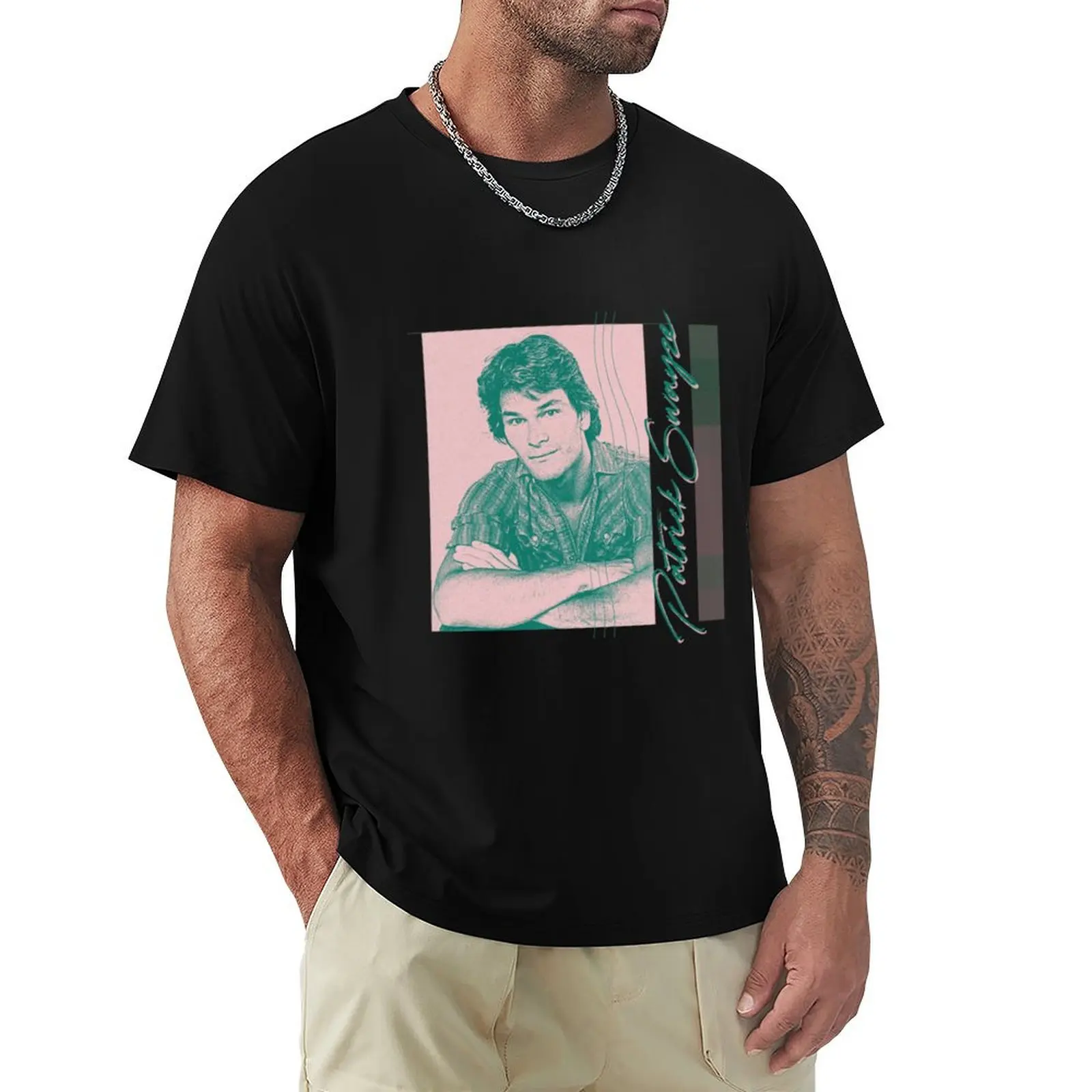 Patrick Swayze T-Shirt cotton man t-shirts plain Personalized t-shirt sublime t shirt men
Patrick Swayze T-Shirt cotton man t-shirts plain Personalized t-shirt sublime t shirt men