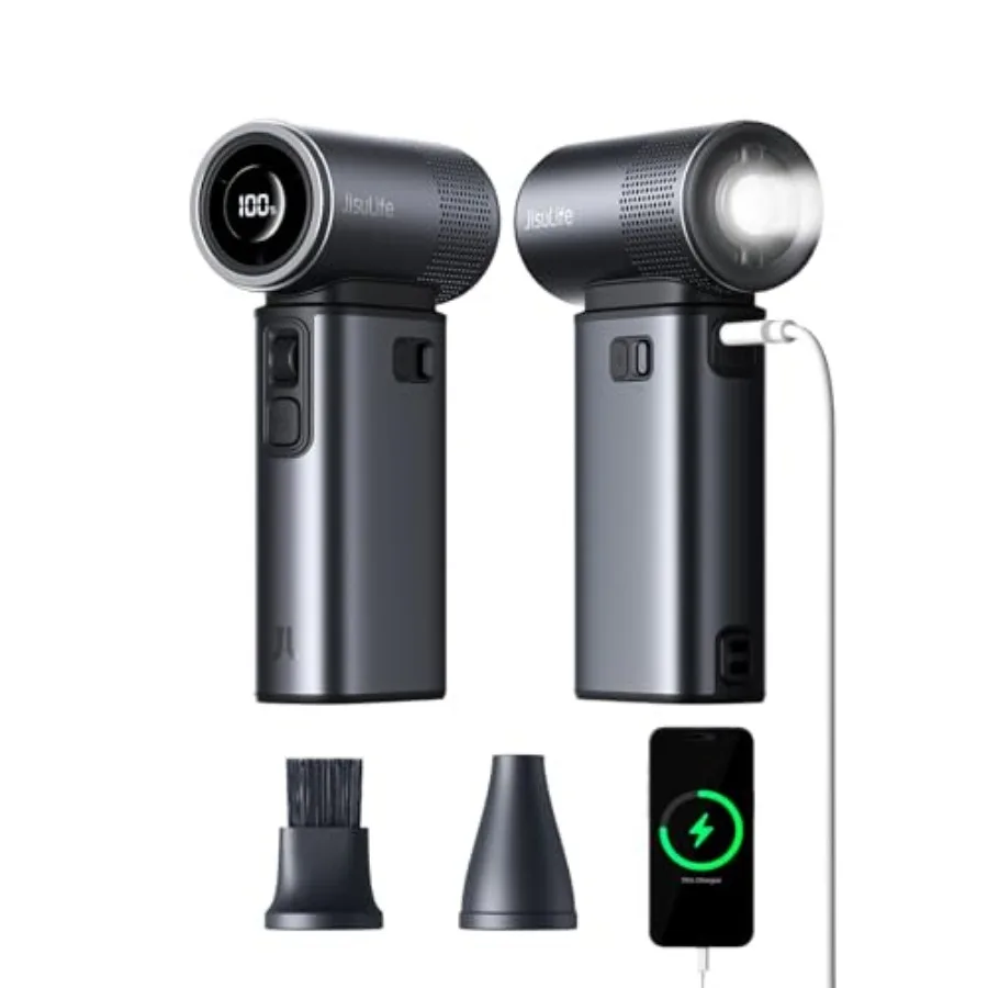 Portable Handheld Fan Ultra2 9000mAh, Max 25 Hrs, 5 IN 1, 100 Speed Turbo Fan, Rechargeable 18W Power Bank with Flashlight, Met
Portable Handheld Fan Ultra2 9000mAh, Max 25 Hrs, 5 IN 1, 100 Speed Turbo Fan, Rechargeable 18W Power Bank with Flashlight, Met