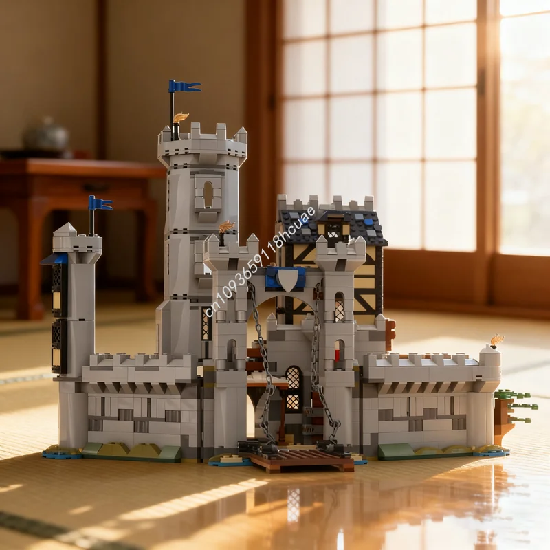 1418 шт. MOC, средневековые лошади, рыцари, крепость, модель замка, строительные блоки, архитектурные игрушки, идеи рождественских подарков, образовательный кирпич
1418 шт. MOC, средневековые лошади, рыцари, крепость, модель замка, строительные блоки, архитектурные игрушки, идеи рождественских подарков, образовательный кирпич