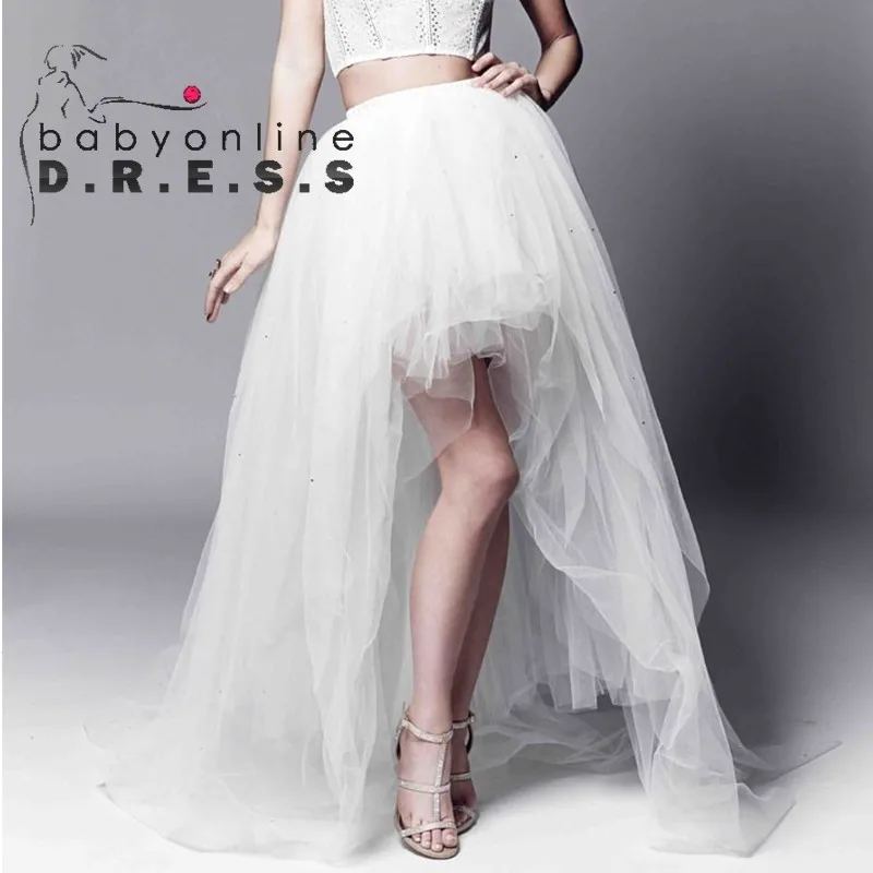 BABYONLINE Layered Tulle Skirt Tiered Ruffles Asymmetrical Prom Skirt Punk Tulle Gown Under Petticoat Casual Ball Party Outfit
BABYONLINE Layered Tulle Skirt Tiered Ruffles Asymmetrical Prom Skirt Punk Tulle Gown Under Petticoat Casual Ball Party Outfit