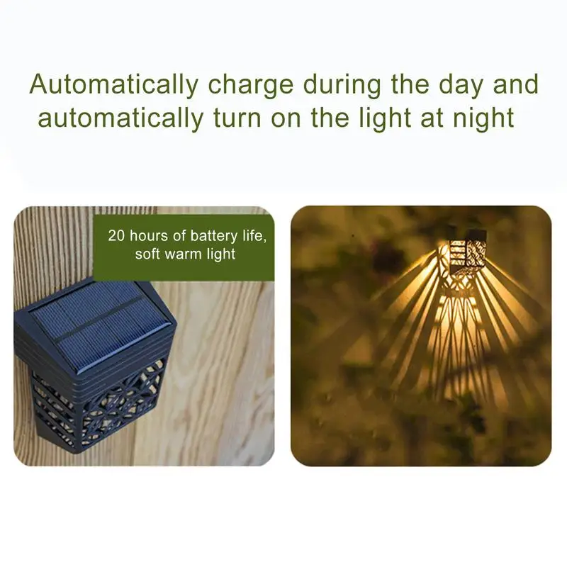 Солнечные фонари для забора, 2-х шт., палубные фонари на солнечной энергии, полые дизайнерские настенные бра для заднего двора, настенный светильник для солнечного забора
Солнечные фонари для забора, 2-х шт., палубные фонари на солнечной энергии, полые дизайнерские настенные бра для заднего двора, настенный светильник для солнечного забора