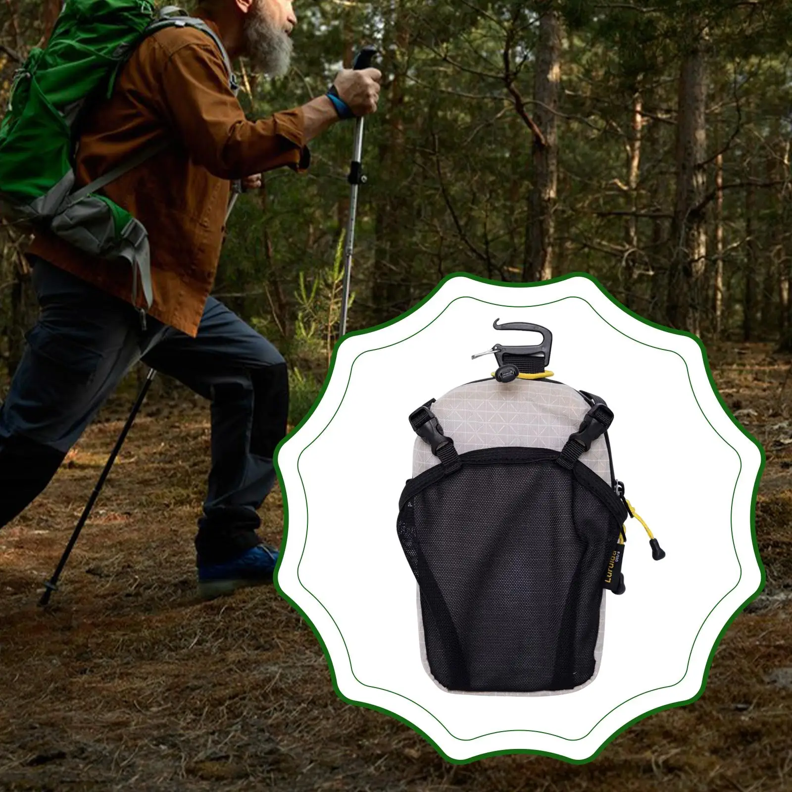 Hiking Trekking Outdoor Phone Pouch Portable Soft Waist Bag with Hanging Hook for Running Camping
Hiking Trekking Outdoor Phone Pouch Portable Soft Waist Bag with Hanging Hook for Running Camping