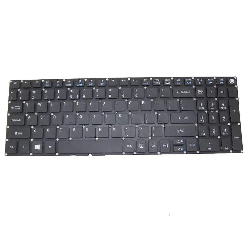 Клавиатура для ноутбука ACER Aspire E5-772 5-772G E5-773 E5-773G английский, американский, черный, без рамки, новая
Клавиатура для ноутбука ACER Aspire E5-772 5-772G E5-773 E5-773G английский, американский, черный, без рамки, новая