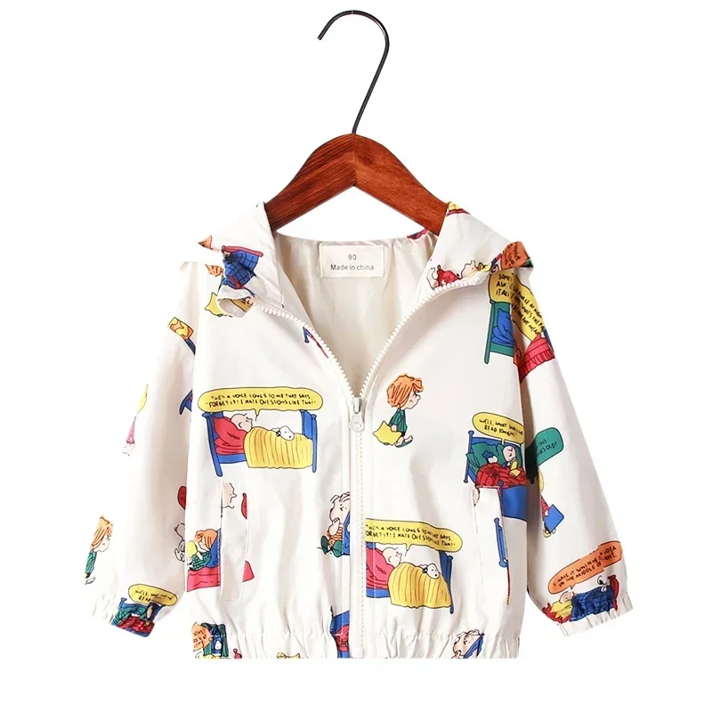 New Summer Autumn Kids Jackets Fashion Cartoon Print Baby Girls & Boys Outerwear 1-7Y Children Hooded Top Clothes For boys/girls
New Summer Autumn Kids Jackets Fashion Cartoon Print Baby Girls & Boys Outerwear 1-7Y Children Hooded Top Clothes For boys/girls