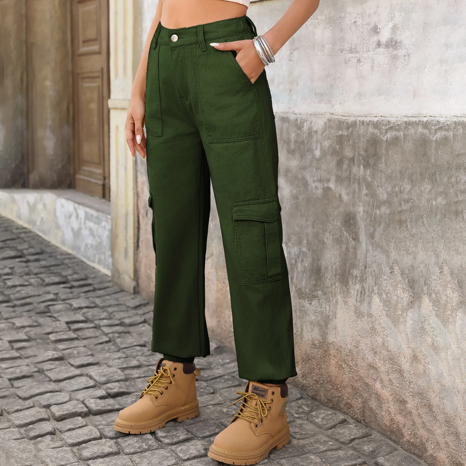 Chic Washed Jeans Women Streetwear Denim Trousers Semi-elastic Personalized Jogger Workwear Denim Pants Y2K Jeans Overalls
Chic Washed Jeans Women Streetwear Denim Trousers Semi-elastic Personalized Jogger Workwear Denim Pants Y2K Jeans Overalls