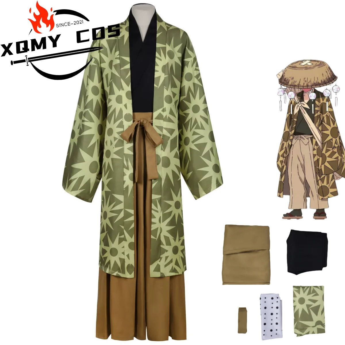 XqAnime Haganetsuka Hotaru Cosplay Costume Forging Knife Master Japanese Kimono Green Haori Coat Man Traditional Festival Suit
XqAnime Haganetsuka Hotaru Cosplay Costume Forging Knife Master Japanese Kimono Green Haori Coat Man Traditional Festival Suit