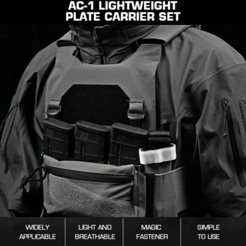 Outdoor Dinosaur AC-1 Lightweight Simplified Tank Top Set, Suitable for Real Person CS and Various Team Activities
Outdoor Dinosaur AC-1 Lightweight Simplified Tank Top Set, Suitable for Real Person CS and Various Team Activities