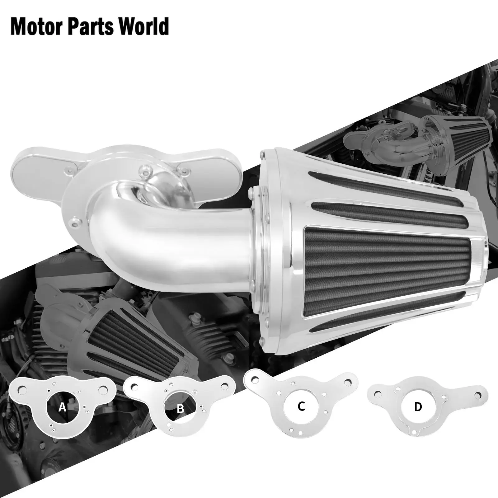 Motorcycle Intake Air Cleaner Filter Kits Chrome For Harley Sportster XL 2004-2022 Touring Softail Deluxe Breakout Fat Boy Dyna
Motorcycle Intake Air Cleaner Filter Kits Chrome For Harley Sportster XL 2004-2022 Touring Softail Deluxe Breakout Fat Boy Dyna