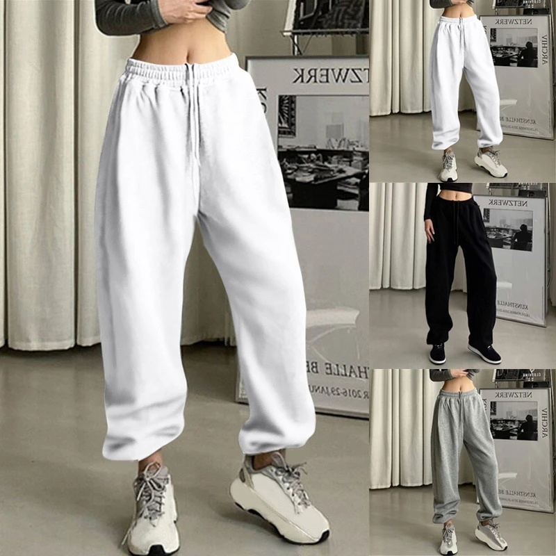 Women pants Black Jogging Sweatpants Women for pants Baggy Sports Pants Gray Jogger High Waist Sweat Casual Female Trousers
Women pants Black Jogging Sweatpants Women for pants Baggy Sports Pants Gray Jogger High Waist Sweat Casual Female Trousers