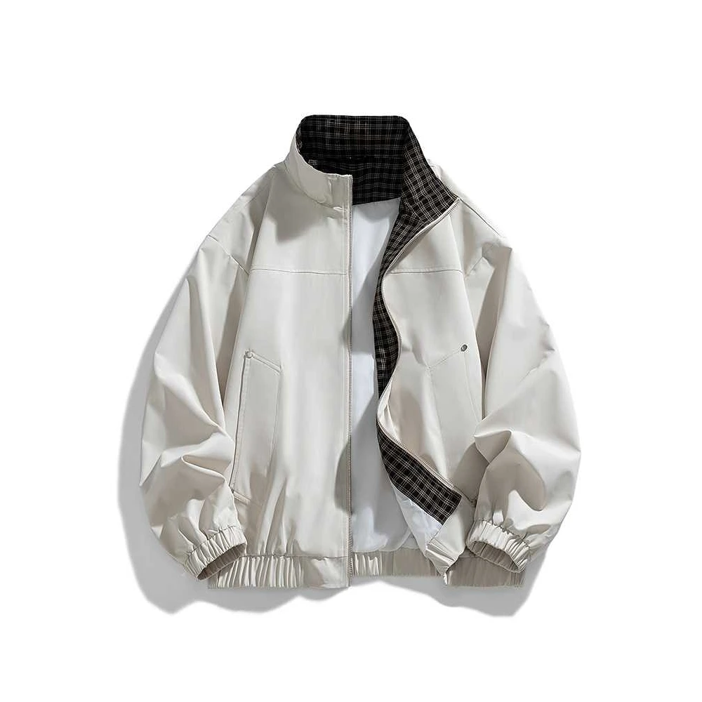 Мужская повседневная модная куртка на весну-осень, свободного кроя, с декоративной молнией, из смесового полиэстера, с длинными рукавами, простая и стильная.
Мужская повседневная модная куртка на весну-осень, свободного кроя, с декоративной молнией, из смесового полиэстера, с длинными рукавами, простая и стильная.