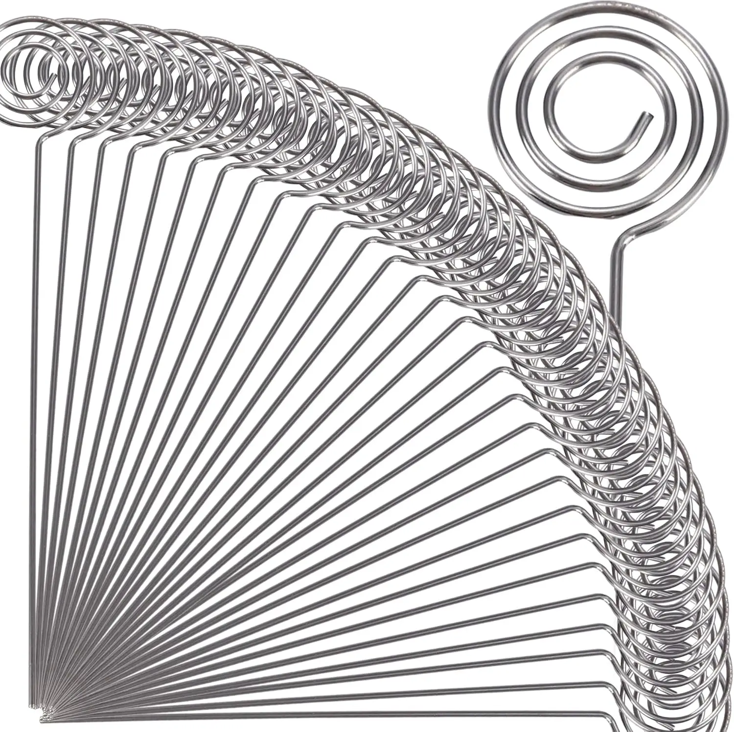 50pcs 4.7'' Metal Ring Clips for Cards, Photos, Memos - Table Holders for Party, Office, DIY
50pcs 4.7'' Metal Ring Clips for Cards, Photos, Memos - Table Holders for Party, Office, DIY