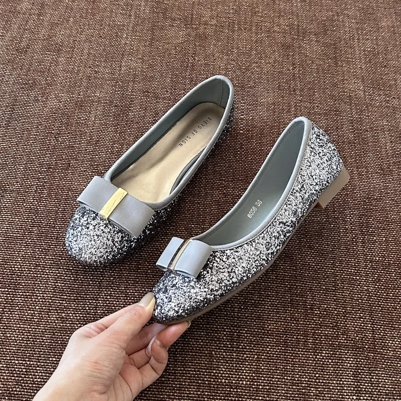 Fashion Women's Mary Jane Shoes Exquisite Bling Casual Shoes for Woman Fashion Ballet Flat Shoe Designer Shoes Zapatos De Mujer
Fashion Women's Mary Jane Shoes Exquisite Bling Casual Shoes for Woman Fashion Ballet Flat Shoe Designer Shoes Zapatos De Mujer
