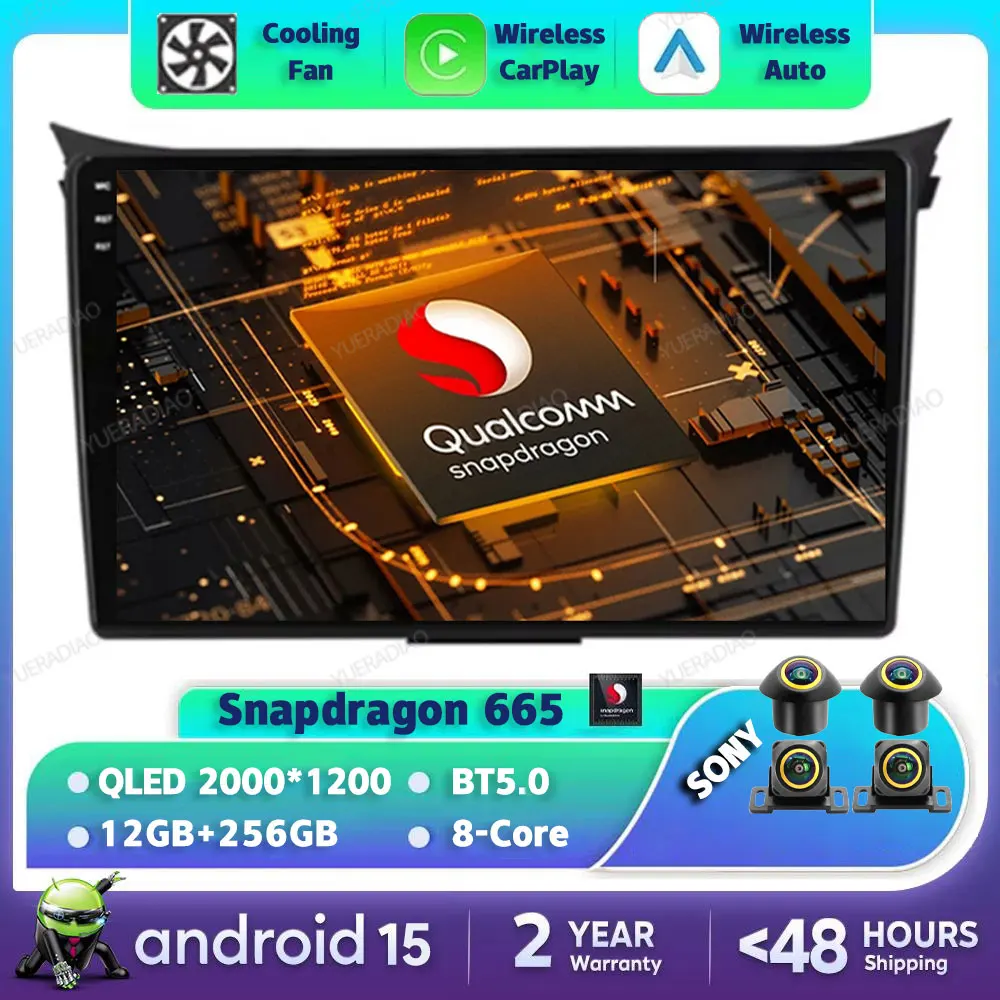 Android 15 Car Radio For Hyundai I30 Elantra GT 2012 2013 2014 2015 2016 Multimedia Video Player QLED Head Unit 4G LTE 5G WIFI
Android 15 Car Radio For Hyundai I30 Elantra GT 2012 2013 2014 2015 2016 Multimedia Video Player QLED Head Unit 4G LTE 5G WIFI