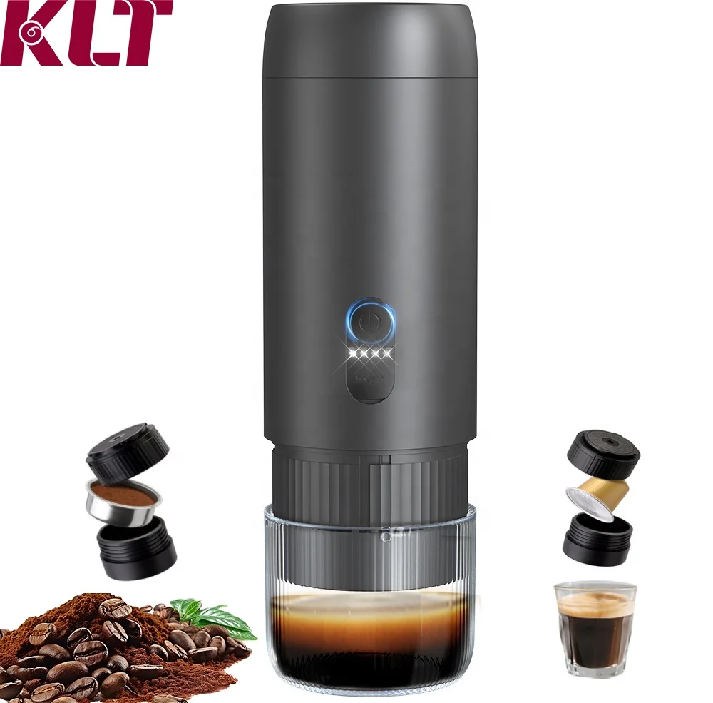 KLT 20Bar Automatic Coffee Maker Capsule Coffee Maker Professional Automatic Espresso Coffee Machine Portable Espresso Machine
KLT 20Bar Automatic Coffee Maker Capsule Coffee Maker Professional Automatic Espresso Coffee Machine Portable Espresso Machine