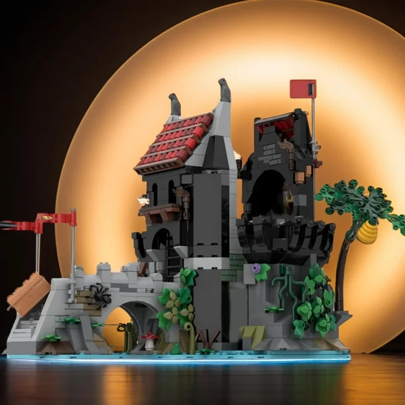 1162PCS MOC Medieval Castle Wolfpack Tower Remake Model Creative Building Blocks Assembly Building Blocks Display Gift Home Set
1162PCS MOC Medieval Castle Wolfpack Tower Remake Model Creative Building Blocks Assembly Building Blocks Display Gift Home Set
