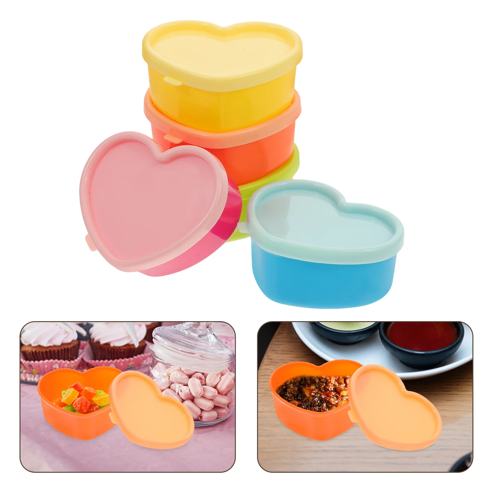 5 Pcs Mini Sauce Boxes Snack Storage Containers Family Dinners Picnics Barbecues Small Compact Kitchen Tabletop
5 Pcs Mini Sauce Boxes Snack Storage Containers Family Dinners Picnics Barbecues Small Compact Kitchen Tabletop