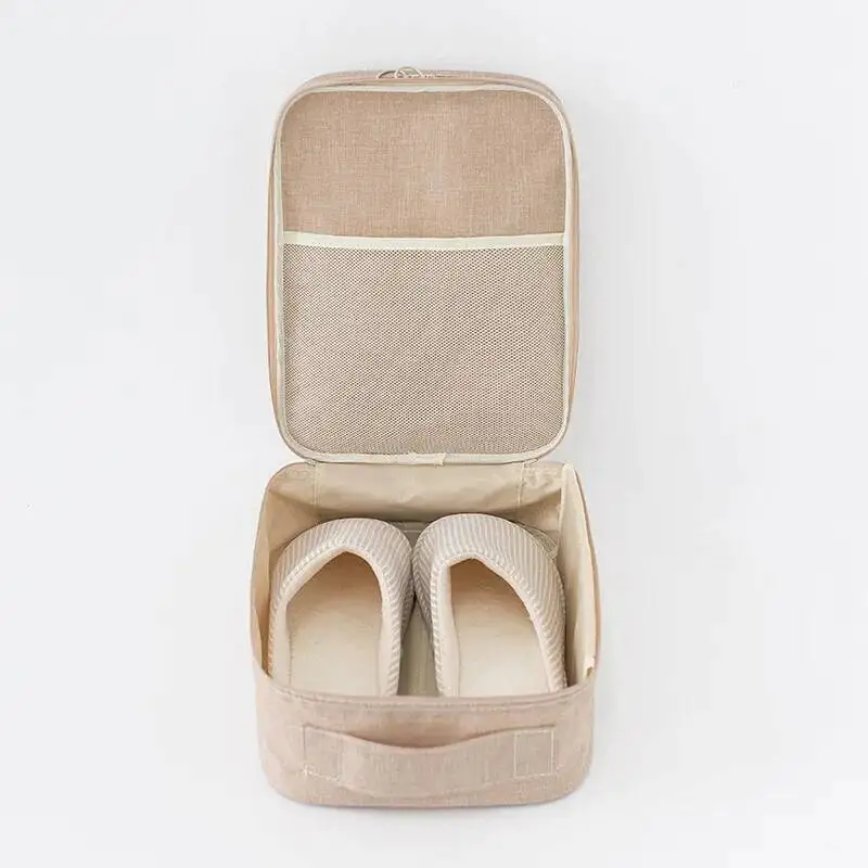 Creative Newest Thickened Cationic Three-slot Shoe Box With Handle Large Capacity Traveling Waterproof Shoes Storage Bag
Creative Newest Thickened Cationic Three-slot Shoe Box With Handle Large Capacity Traveling Waterproof Shoes Storage Bag