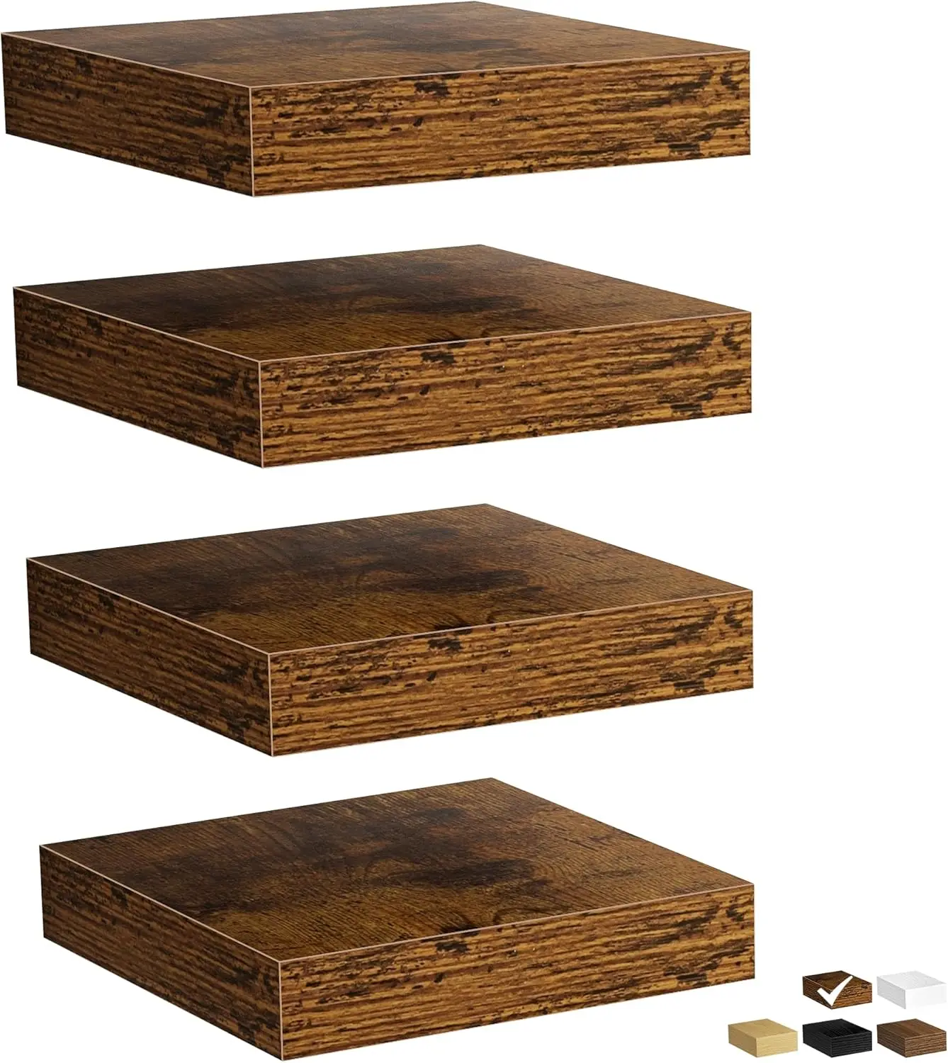 Floating Shelves for Wall, Rustic Wood Wall Mounted Shelves for Bathroom, Bedroom, Living Room and Kitchen, Storage & H
Floating Shelves for Wall, Rustic Wood Wall Mounted Shelves for Bathroom, Bedroom, Living Room and Kitchen, Storage & H