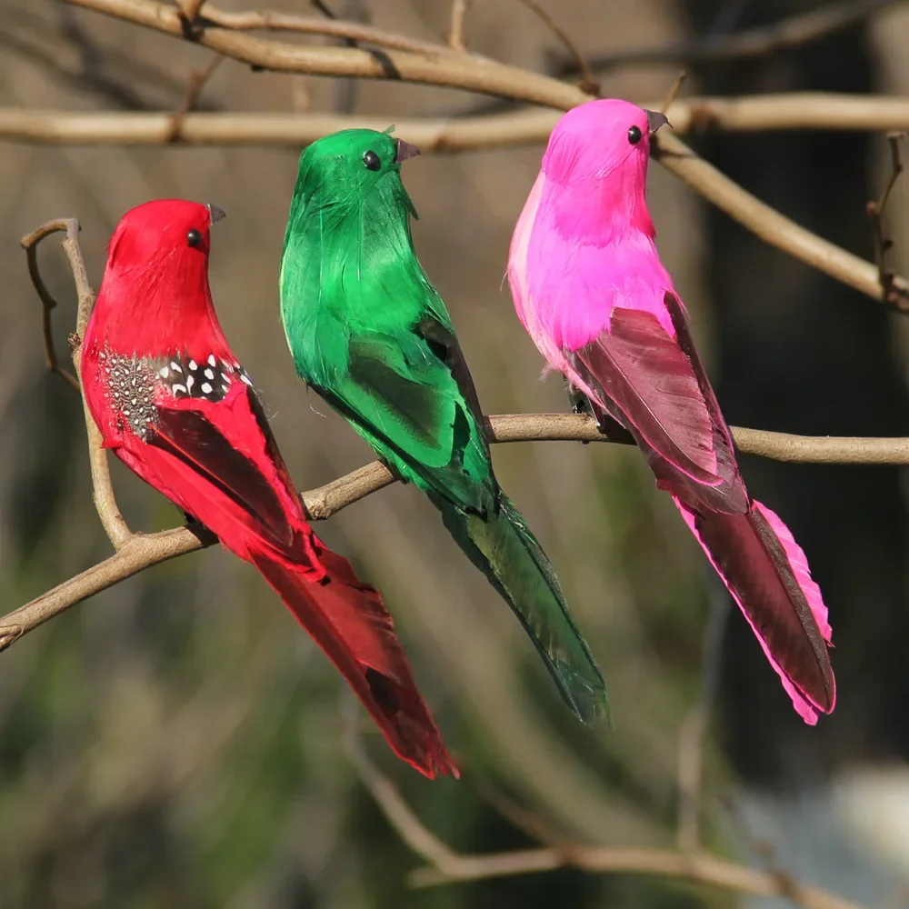 Creative Foam Home Outdoors Garden Wedding Decoration Ornament 1pc Feather Artificial Parrots Imitation Bird Model DIY Party Use
Creative Foam Home Outdoors Garden Wedding Decoration Ornament 1pc Feather Artificial Parrots Imitation Bird Model DIY Party Use