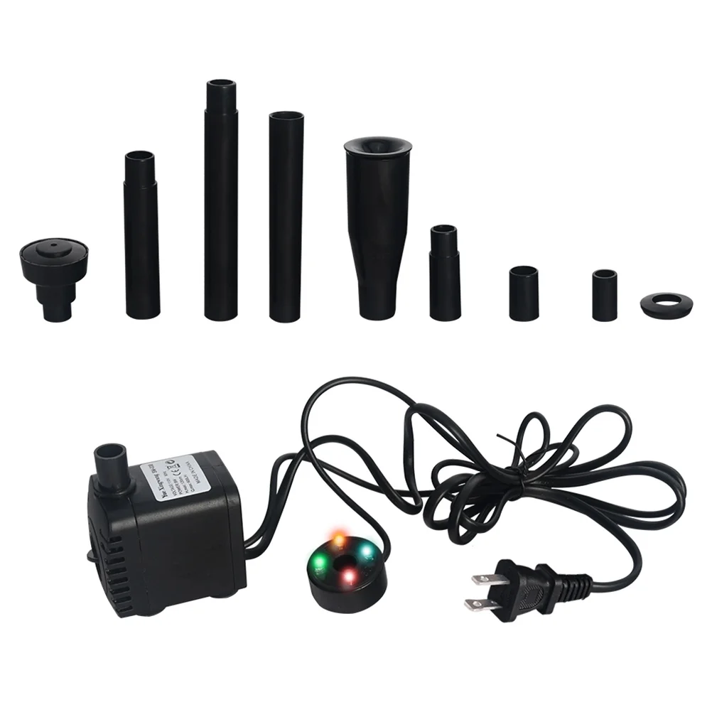 1 set Submersible Fountain Pump 8W Led Aeration Circulation For Fish Tank Garden Pond Bird Bath Outdoor Decor Mini Pump Aquarium
1 set Submersible Fountain Pump 8W Led Aeration Circulation For Fish Tank Garden Pond Bird Bath Outdoor Decor Mini Pump Aquarium