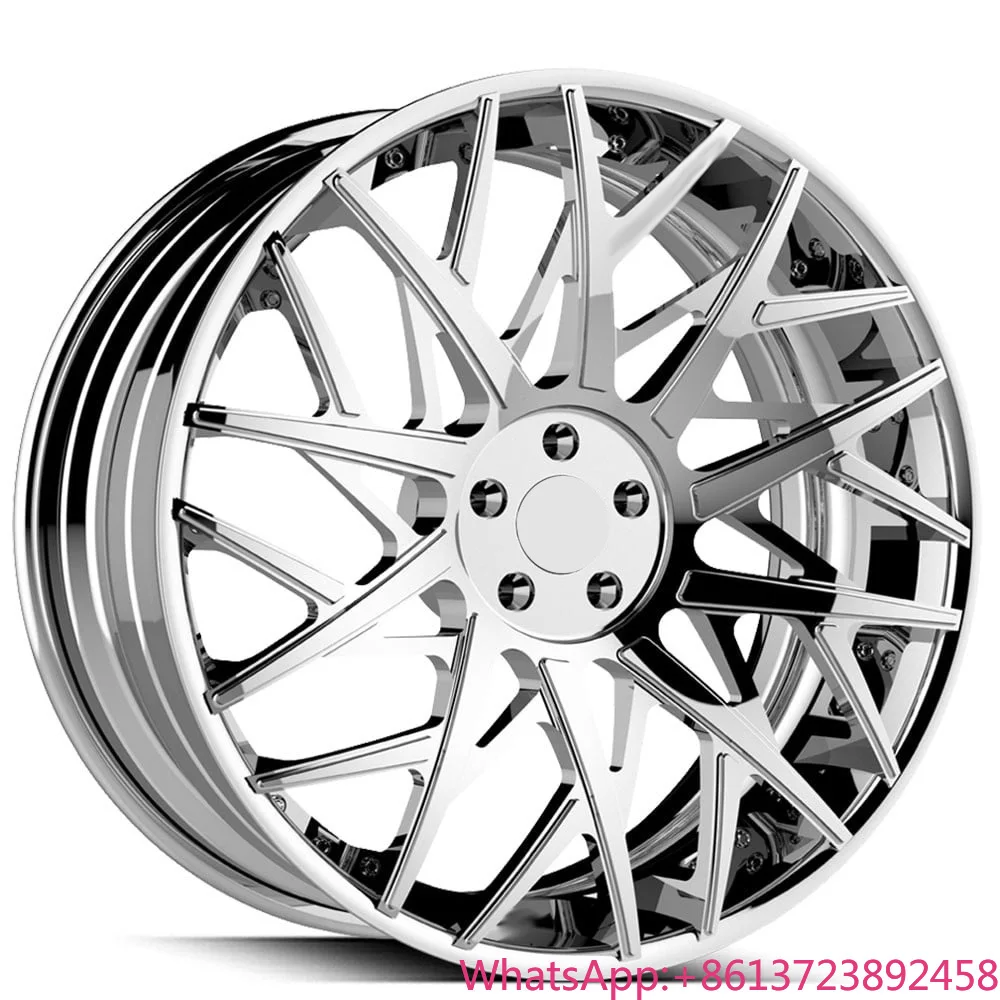 SY-02035 Chrome 2-Piece Forged Aluminum Alloy Wheels 17 18 19 20 Inch Polished Wheel Rims 5x112 5x120 5x114.3 Wheel Rims
SY-02035 Chrome 2-Piece Forged Aluminum Alloy Wheels 17 18 19 20 Inch Polished Wheel Rims 5x112 5x120 5x114.3 Wheel Rims