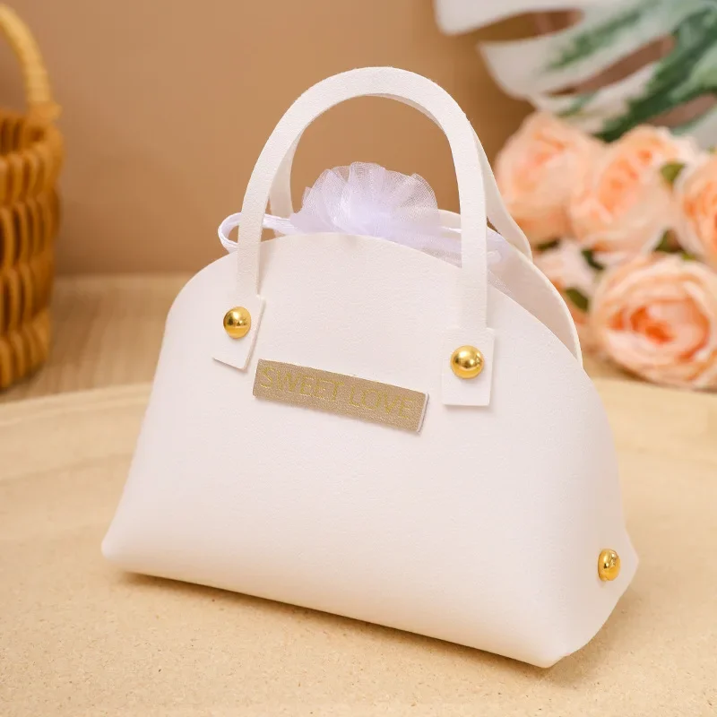 10pcs Wedding Gift Packaging Bags Candy Box Leather Wedding Gift Box Packaging for Guest Baby Shower Party Candy Handbag
10pcs Wedding Gift Packaging Bags Candy Box Leather Wedding Gift Box Packaging for Guest Baby Shower Party Candy Handbag