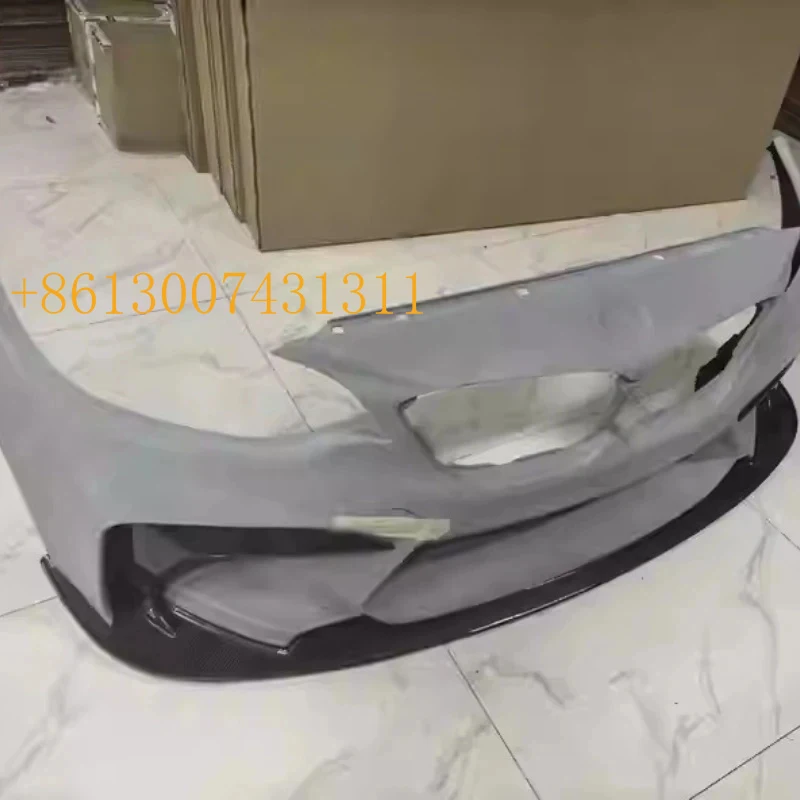 FactoryCarbon Fiber Look Front Bumper Lip Fit M2 M2C New Style Auto Exterior Refit Parts
FactoryCarbon Fiber Look Front Bumper Lip Fit M2 M2C New Style Auto Exterior Refit Parts
