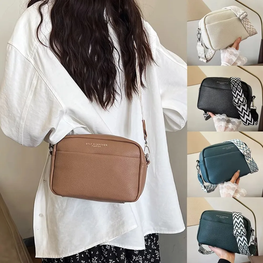 Trendy PU Leather Shoulder Bag Large Capacity Simple Lady Handbags Solid Color Commuting Bag Women
Trendy PU Leather Shoulder Bag Large Capacity Simple Lady Handbags Solid Color Commuting Bag Women
