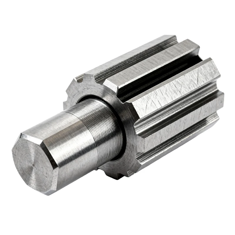 OEM Precision CNC Turning Milling Steel Spline Gear Shaft, Threaded End Drive Pinion Shaft with Polygonal Head
OEM Precision CNC Turning Milling Steel Spline Gear Shaft, Threaded End Drive Pinion Shaft with Polygonal Head