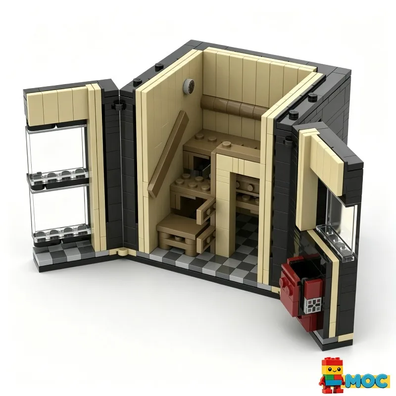478Parts Mini Sauna Room Interior Scene MOC Model Custom Puzzle DIY Assembly Building Blocks Educational Toy For Birthday Gifts
478Parts Mini Sauna Room Interior Scene MOC Model Custom Puzzle DIY Assembly Building Blocks Educational Toy For Birthday Gifts