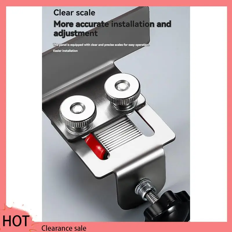 A88Z 2Pcs Stainless Steel Cabinet Door Mounting Jig Cabinets Frame Clamp Household Door Mounting Support
A88Z 2Pcs Stainless Steel Cabinet Door Mounting Jig Cabinets Frame Clamp Household Door Mounting Support