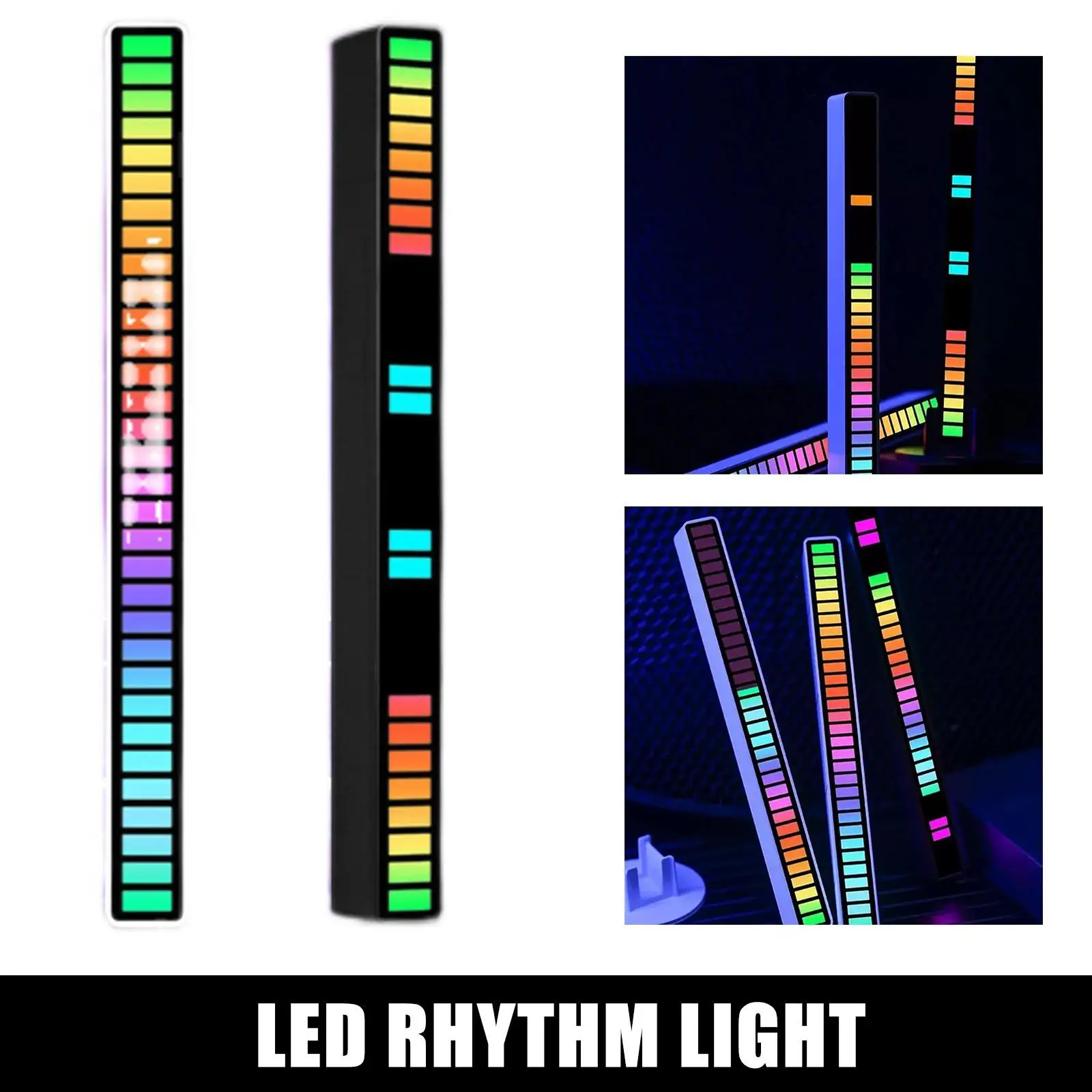 Sound Lights Pickup 32 LED Light USB RGB Night Lamp Voice Activated Music Rhythm Ambient Light App Control For Bedroom Bar Party
Sound Lights Pickup 32 LED Light USB RGB Night Lamp Voice Activated Music Rhythm Ambient Light App Control For Bedroom Bar Party