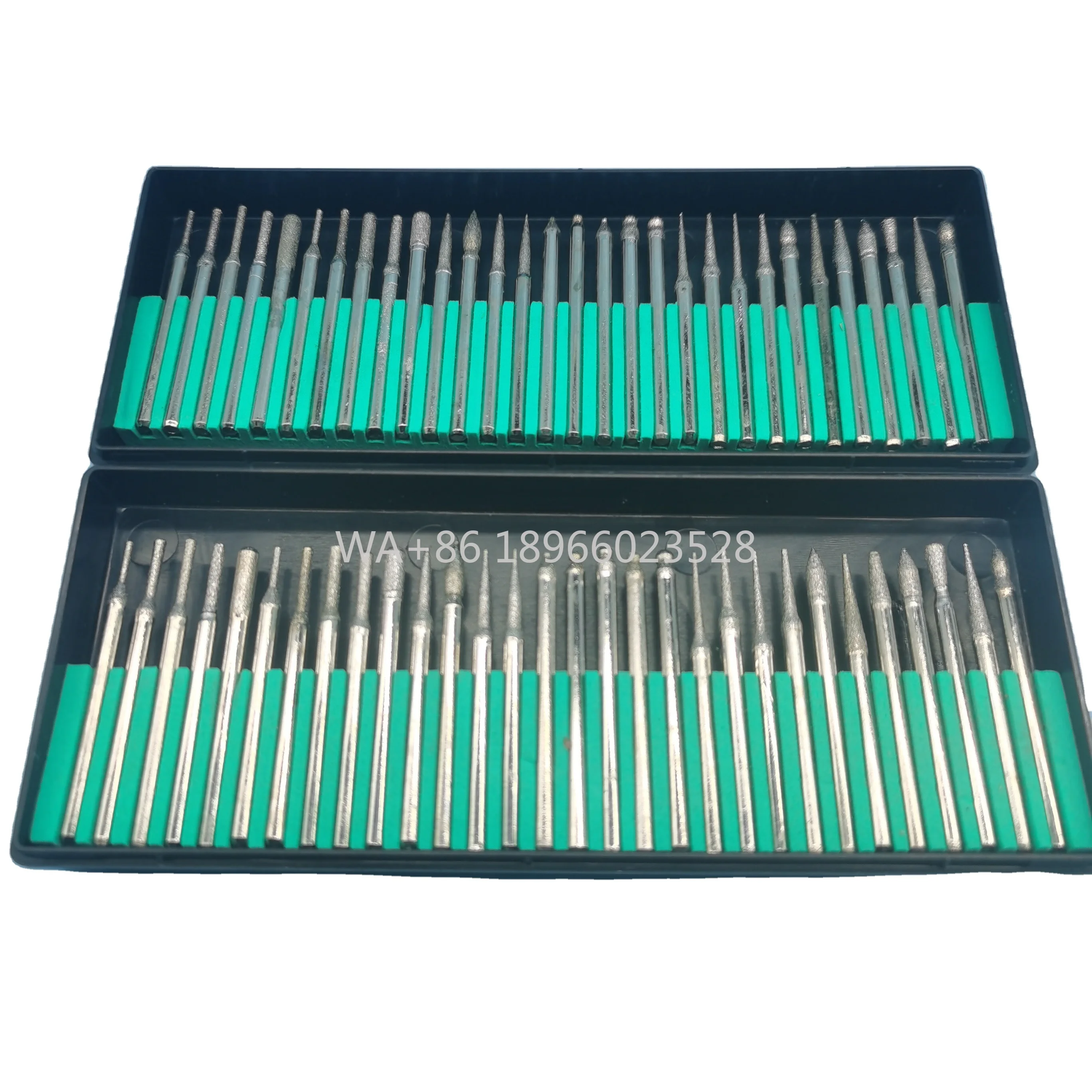 Оптовая продажа, хорошее качество, алмазные инструменты для резьбы, 30 шт., набор алмазных шлифовальных боров для драгоценных камней, стекла, мрамора, камня
Оптовая продажа, хорошее качество, алмазные инструменты для резьбы, 30 шт., набор алмазных шлифовальных боров для драгоценных камней, стекла, мрамора, камня