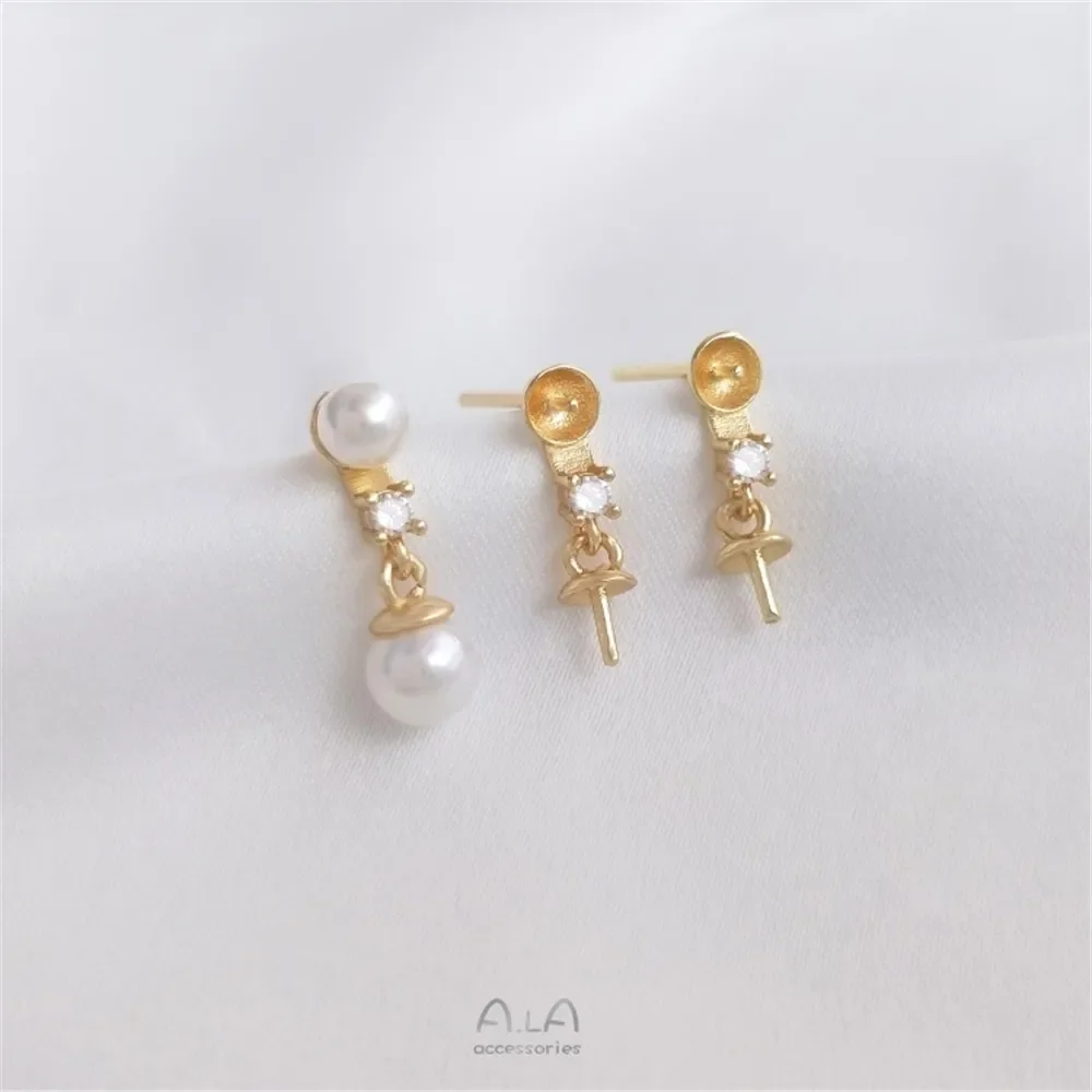 925, закаленная игла, 14K, золотые серьги в форме половины, Висячие овечьи глаза, «сделай сам», липкие жемчужные Подвесные серьги, материал
925, закаленная игла, 14K, золотые серьги в форме половины, Висячие овечьи глаза, «сделай сам», липкие жемчужные Подвесные серьги, материал