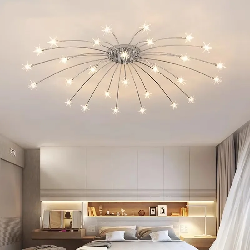 Nordic Star Sky LED Ceiling Light Luxury Crystal Living Room Ceiling Chandelier Lustre Home Decoration Bedroom Dining Room Lamp
Nordic Star Sky LED Ceiling Light Luxury Crystal Living Room Ceiling Chandelier Lustre Home Decoration Bedroom Dining Room Lamp