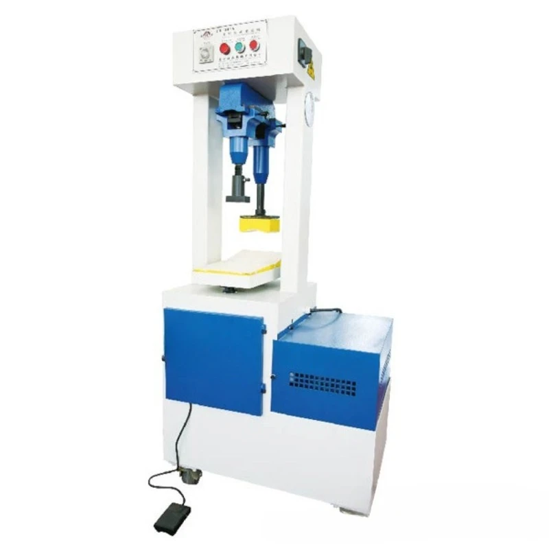 Outsole hydraulic press upper outsole single station wall pressing machine shoe making machinery and equipment
Outsole hydraulic press upper outsole single station wall pressing machine shoe making machinery and equipment