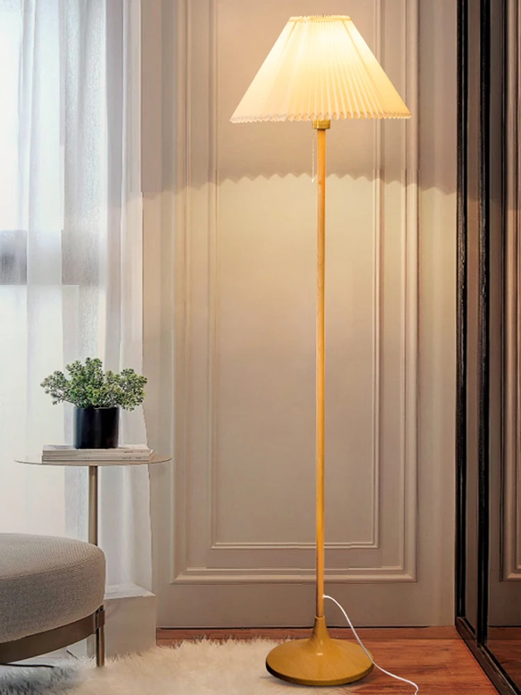 Simple Wood Color Advanced Pull Line Floor Lamp Japanese Cream Style Living Room Decorative Lamp Bedroom Bedside Lamp
Simple Wood Color Advanced Pull Line Floor Lamp Japanese Cream Style Living Room Decorative Lamp Bedroom Bedside Lamp