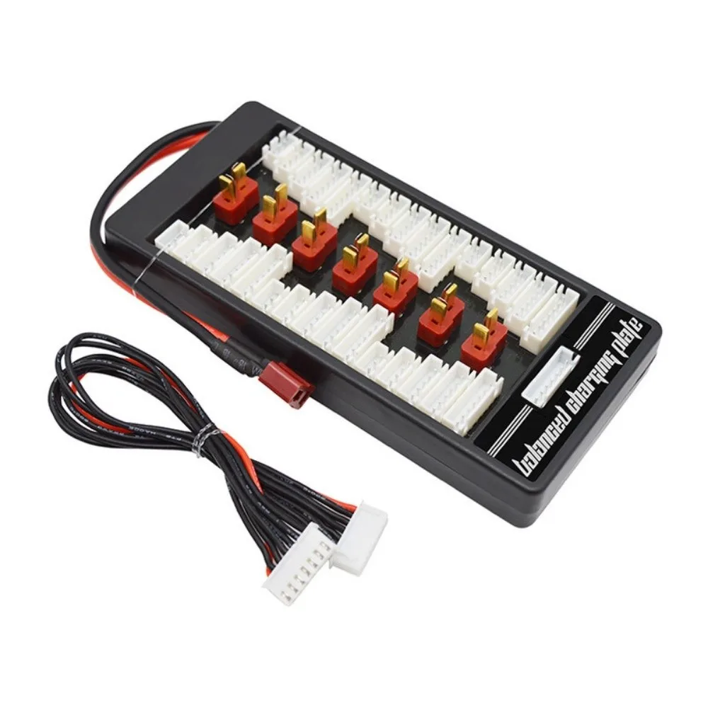 Lipo Parallel Charging Board Multi 2S-6S T & XT60 Plug Parallel Charging Plate Charging Plate Balanced Charging Board
Lipo Parallel Charging Board Multi 2S-6S T & XT60 Plug Parallel Charging Plate Charging Plate Balanced Charging Board