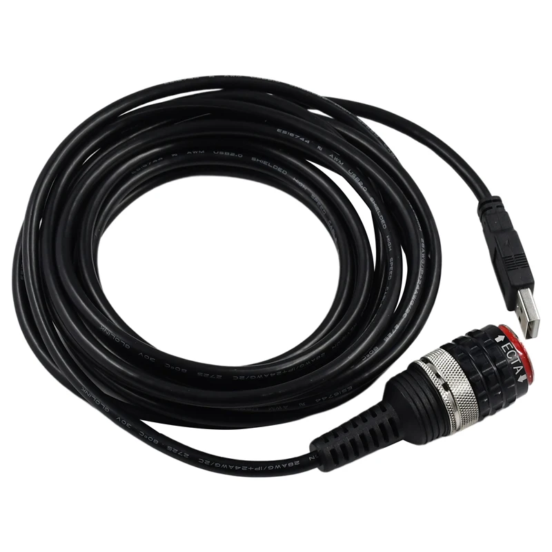 Automotive USB Scanner Cable Replacement of Part Number 88890305 Work for Volvo VocomII 88894000 Vocom 88890300 Diagnostic
Automotive USB Scanner Cable Replacement of Part Number 88890305 Work for Volvo VocomII 88894000 Vocom 88890300 Diagnostic