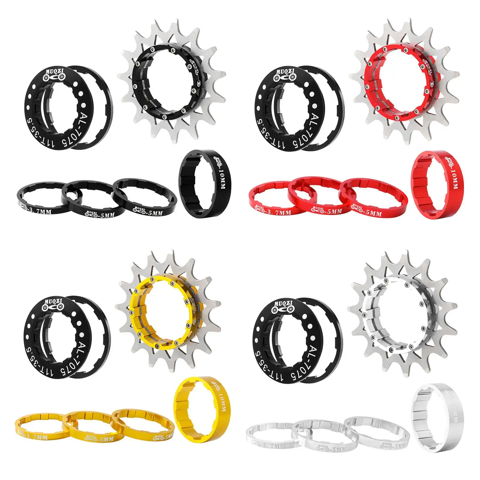 Набор звездочек свободного хода велосипеда, высокопрочная стальная кассета свободного хода, 15 зубьев 
Набор звездочек свободного хода велосипеда, высокопрочная стальная кассета свободного хода, 15 зубьев